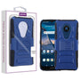 Asmyna Advanced Armor Stand Protector Cover for Nokia C5 Endi - Dark Blue / Black