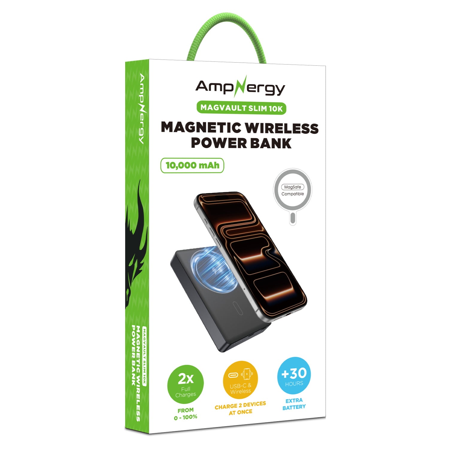 AmpNergy MagVault Slim Magnetic Power Bank – 10000mAh - Black - APBBAT181-4.jpg