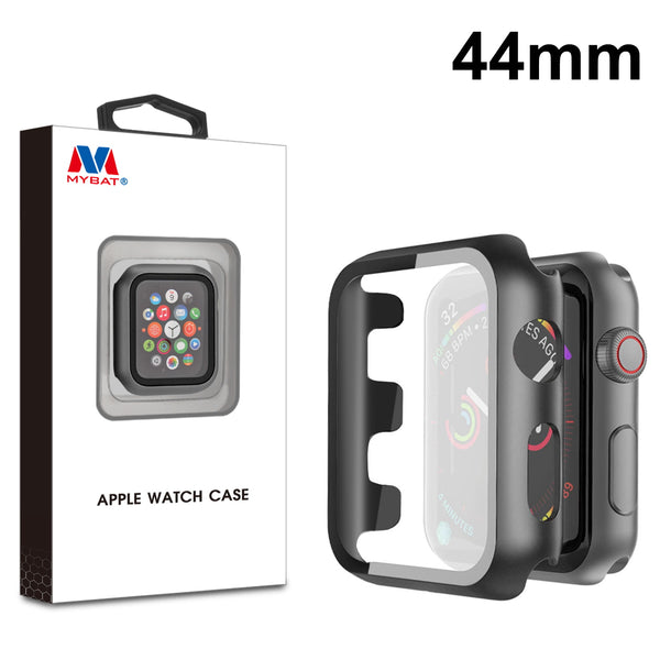 MyBat Fusion Protector Cover (with Tempered Glass Screen Protector) for Apple Watch Series 4 44mm/Watch SE 3 44mm / Watch SE (2022) 44mm - Black - APLWCH44HPCFSSO681-1.jpg