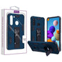 Asmyna Hybrid Case (with Stand) for Samsung Galaxy A21 - Ink Blue / Black - ASA21CSSASS793-1.jpg