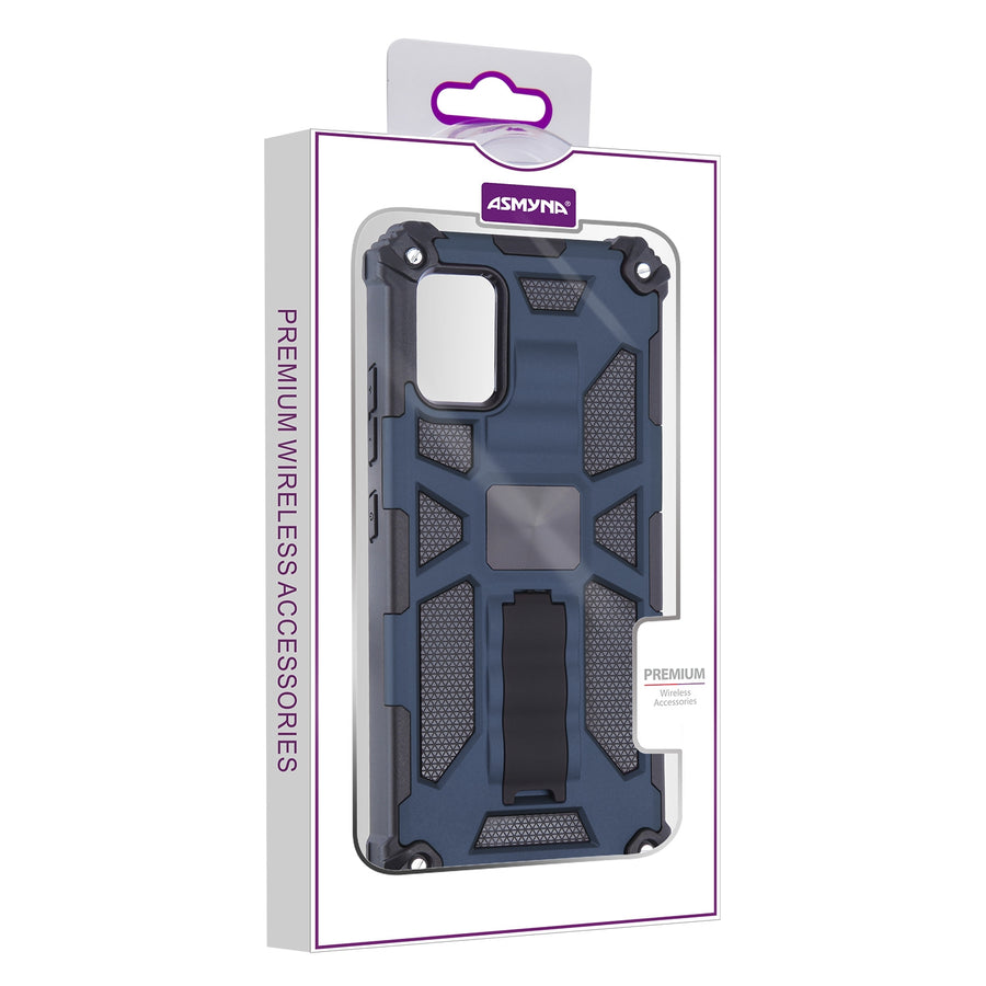 Asmyna Sturdy Hybrid Protector Cover (with Stand) for Samsung Galaxy A51 5G - Ink Blue / Black - ASA515GCSFSSS002-3.jpg