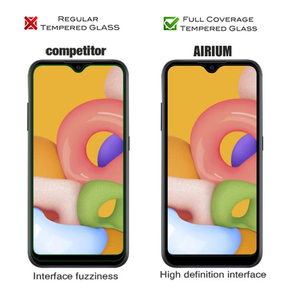 Asmyna Full Coverage Tempered Glass Screen Protector for Samsung Galaxy A01 - Black - ASAMA01LCDSCPR85A-6.jpg
