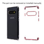 Asmyna Klarion Candy Skin Cover for Samsung Galaxy S10 - Electroplating Rose Gold / Transparent Clear - ASAMS10CASKCAACH003WP-5.jpg