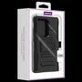 Asmyna Advanced Armor Stand Protector Cover Combo (with Black Holster) for Samsung Galaxy S20 Ultra (6.9) - Black / Black - ASAMS20UHPCSAASCMB221-7.jpg