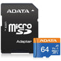 ADATA Micro SD Card (Class 10) 64G - Black