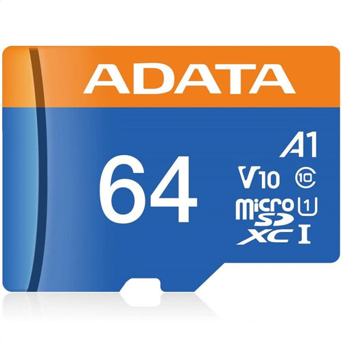 ADATA Micro SD Card (Class 10) 64G - Black - AUSDX64GUICL10A1-RA1-2.jpeg