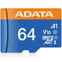 ADATA Micro SD Card (Class 10) 64G - Black - AUSDX64GUICL10A1-RA1-2.jpeg