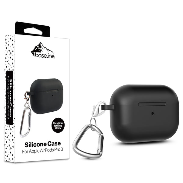 baseline Protective Case for Apple AirPods Pro 3 with Wireless Charging Case - Black - BAIRPP3PCSSRS012-1.jpg