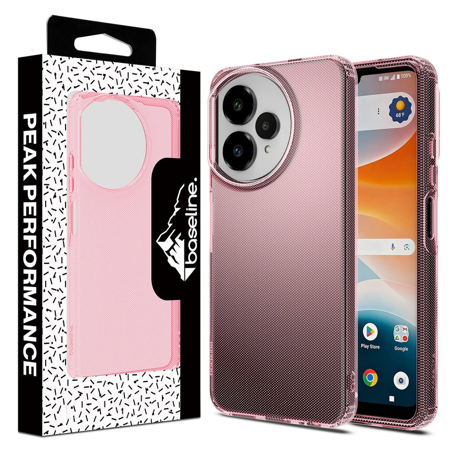 baseline Clear Series for Cricket Icon Pro 2026/At&t Motivate Pro 2 5G - Pink