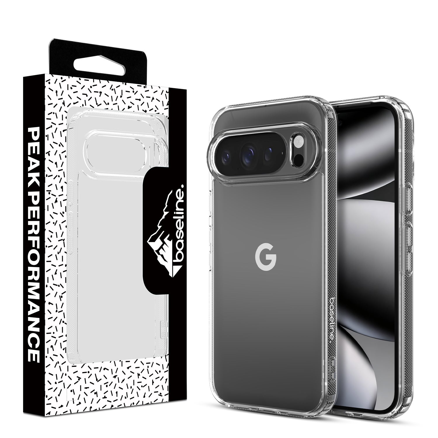 baseline Gummy Series Case for Google Pixel 10 / Pixel 10 Pro - Clear