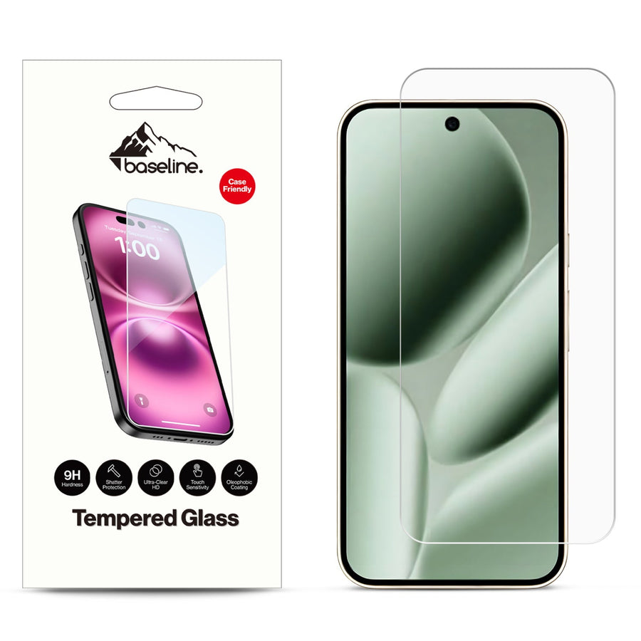 baseline Tempered Glass Screen Protector (2.5D) for Google Pixel 10 Pro XL - Clear