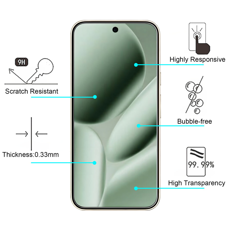 baseline Tempered Glass Screen Protector (2.5D) for Google Pixel 10 Pro XL - Clear - BGP10PXLSC90-4.jpg