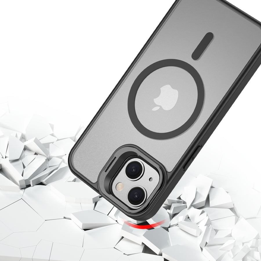 baseline InFrame MagSafe Case with Kickstand for Apple iPhone 17e / 16e / 14 / 13 - Black - BIP13CSFGMS211-4.jpg
