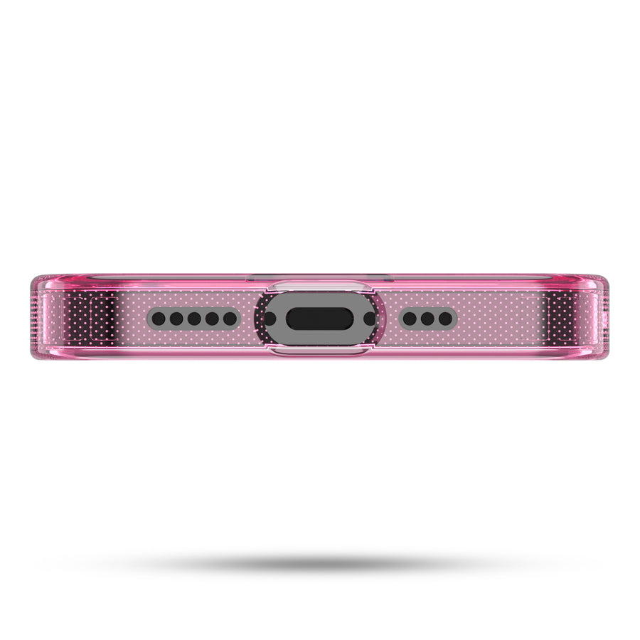 baseline Clear Series MagSafe Case for Apple iPhone 17e / 16e / 14 / 13 - Pink - BIP13CSFSST222-5.jpg