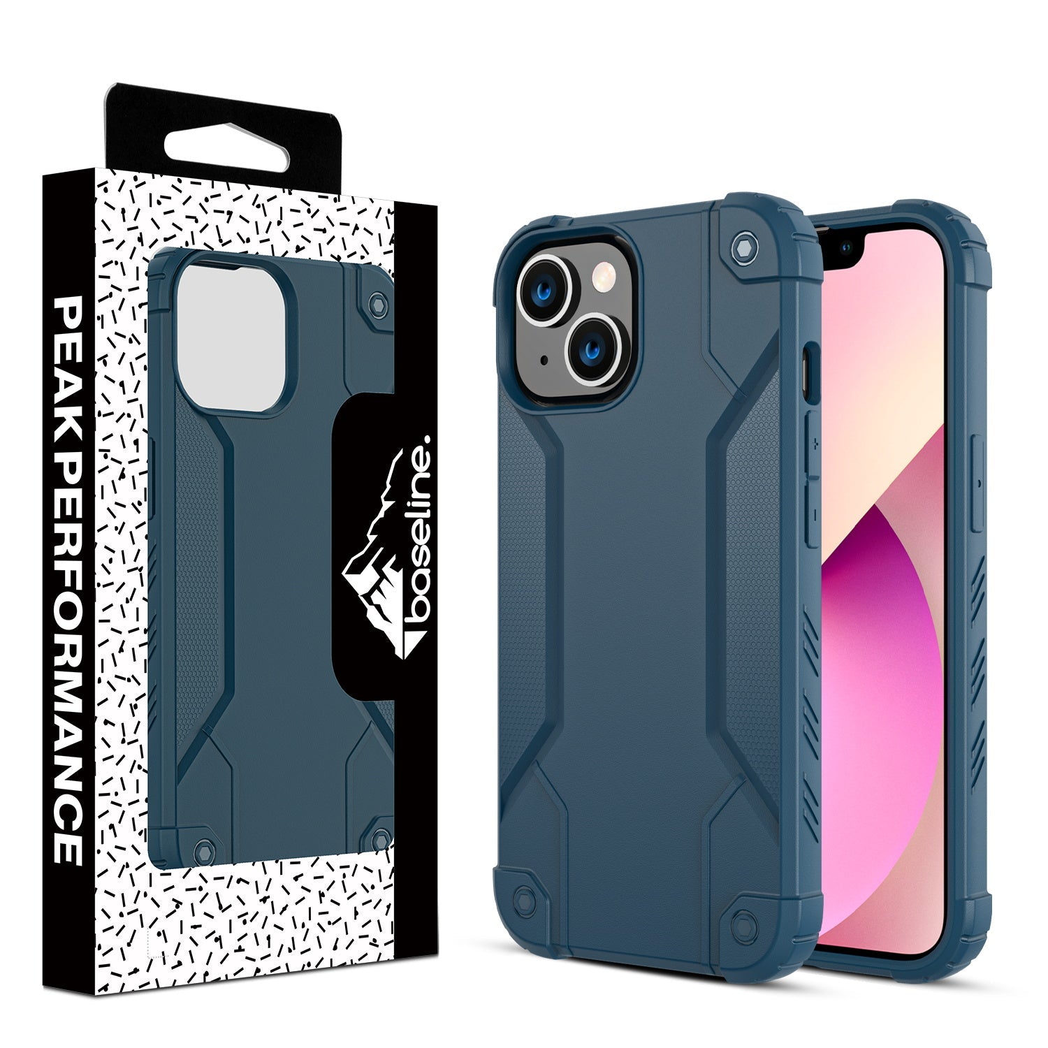 baseline Tactile Series  Case for Apple iPhone 17e / 16e / 15 / 14 / 13  - Blue