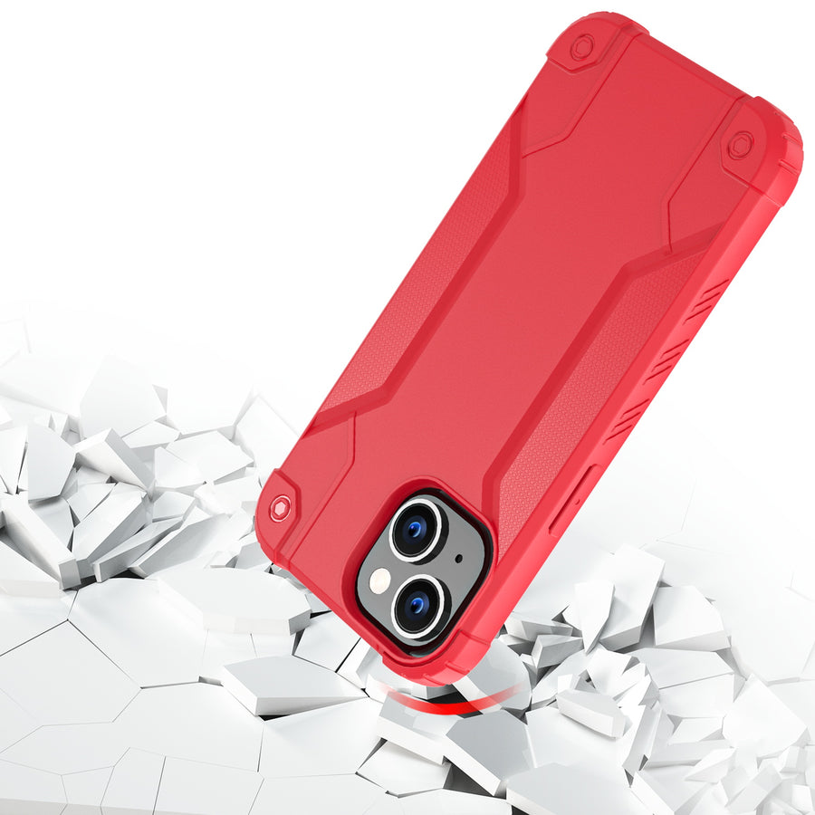 baseline Tactile Series  Case for Apple iPhone 17e / 16e / 15 / 14 - Red - BIP13CSTPUTS613-5.jpg