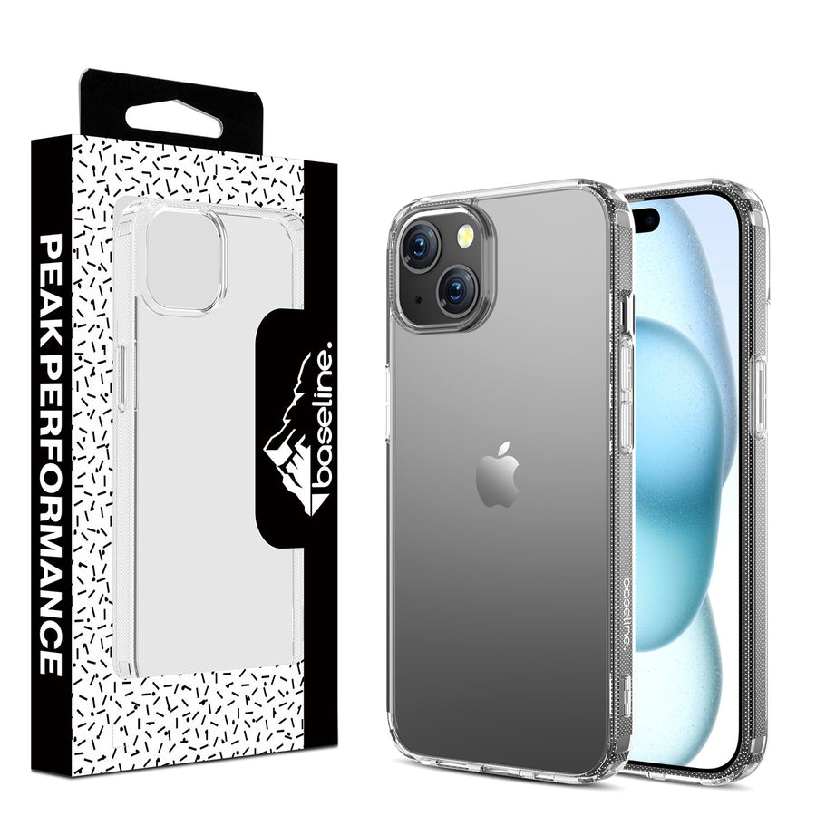 baseline Gummy Series Case for Apple iPhone 15 - Clear