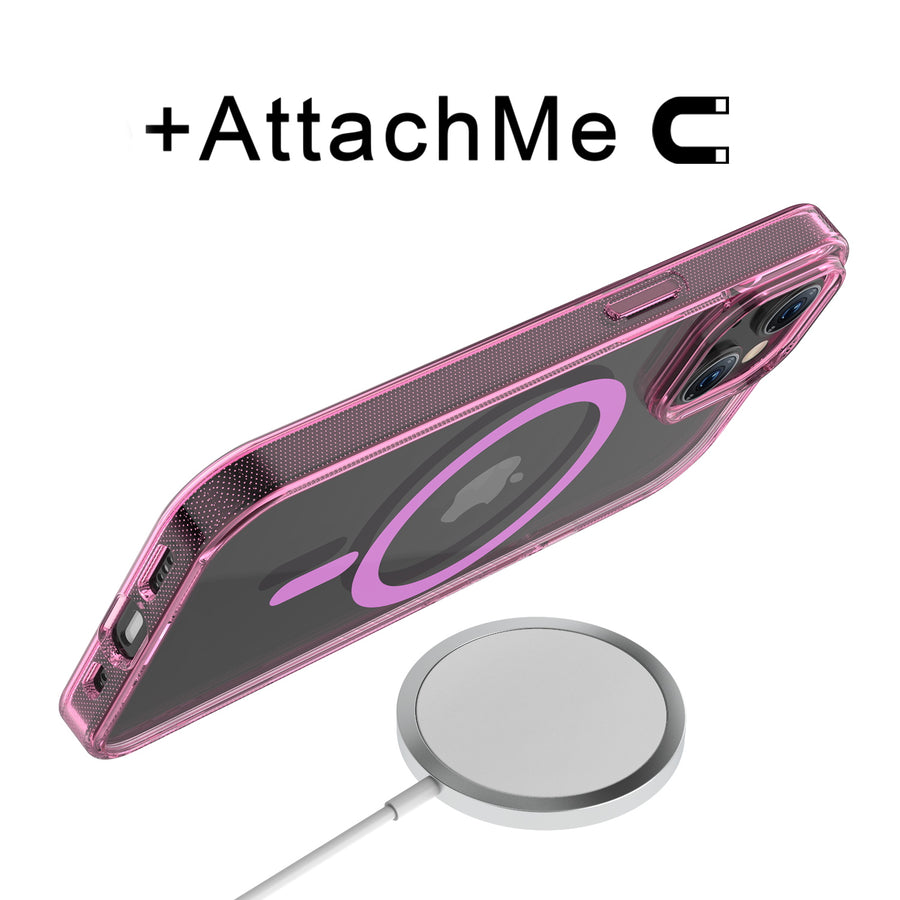 baseline Clear Series MagSafe Case for Apple iPhone 15 - Pink - BIP15CSFSST222-7.jpg