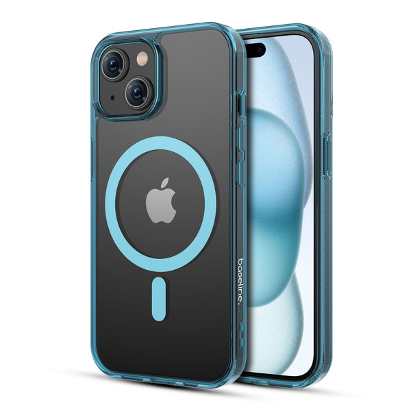 baseline Clear Series MagSafe Case for Apple iPhone 15 - Blue - BIP15CSFSST223-2.jpg