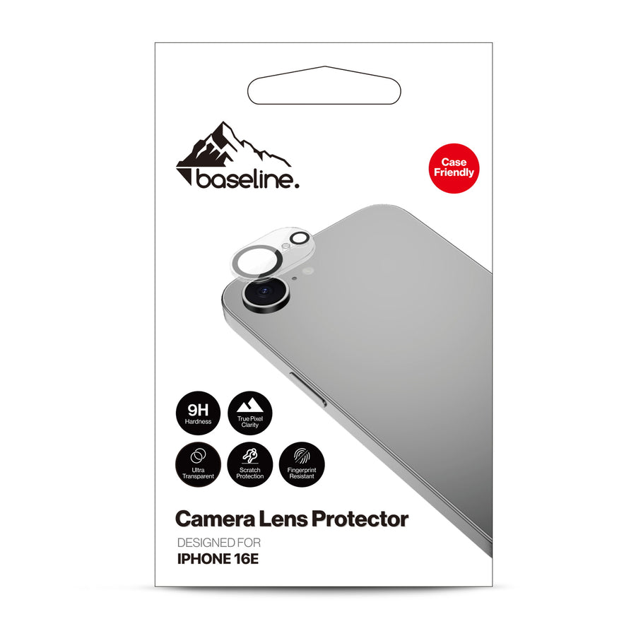 baseline Tempered Glass Lens Protector for Apple iPhone 16e - Black - BIP16ESCLE80-4.jpg