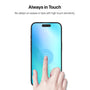 baseline Privacy Full Coverage Tempered Glass Screen Protector for Apple iPhone 16 / 15 / 15 Pro / 14 Pro - Black - BIP16SCF112-7.jpg