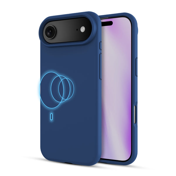 baseline Essence Series Silicone MagSafe Case for Apple iPhone Air - Midnight Blue - BIP17ACSLSM603-2.jpg