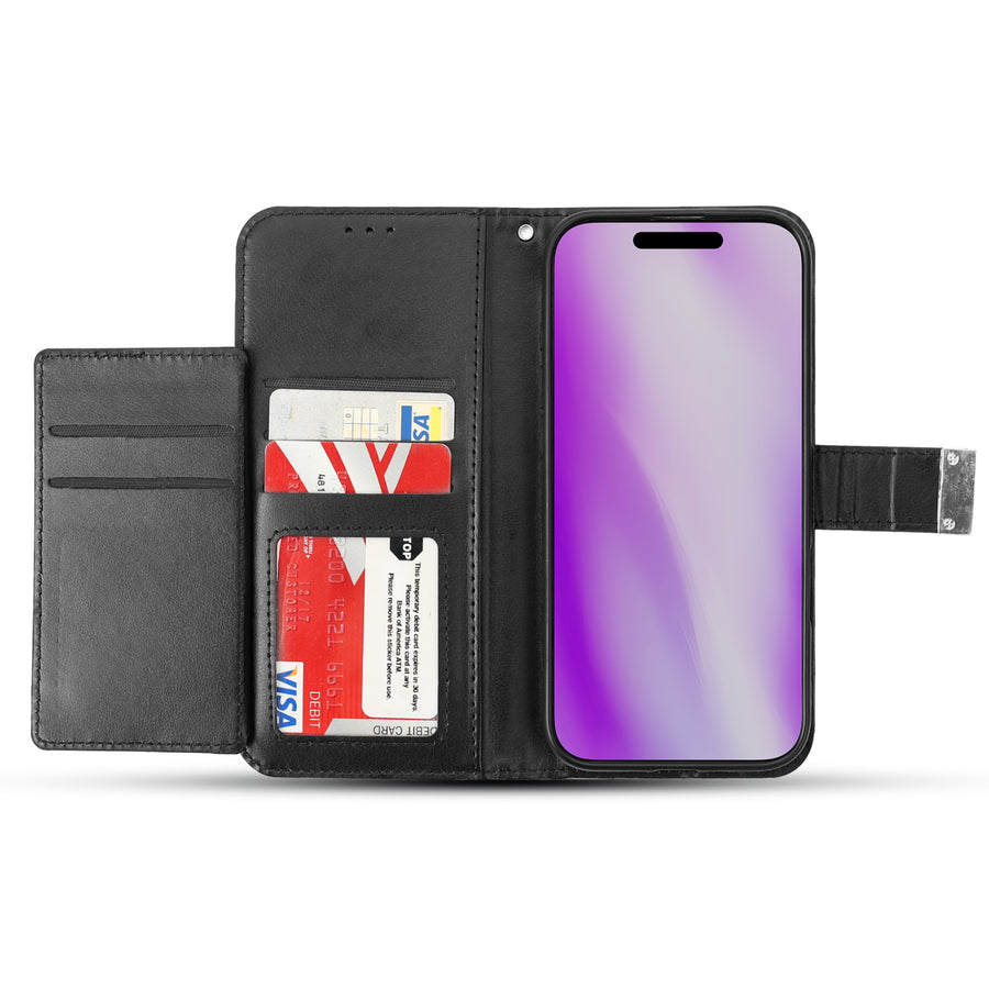 baseline Wallet Folio Case for Apple iPhone Air - Black / Black - BIP17APCMJG031-3.jpg