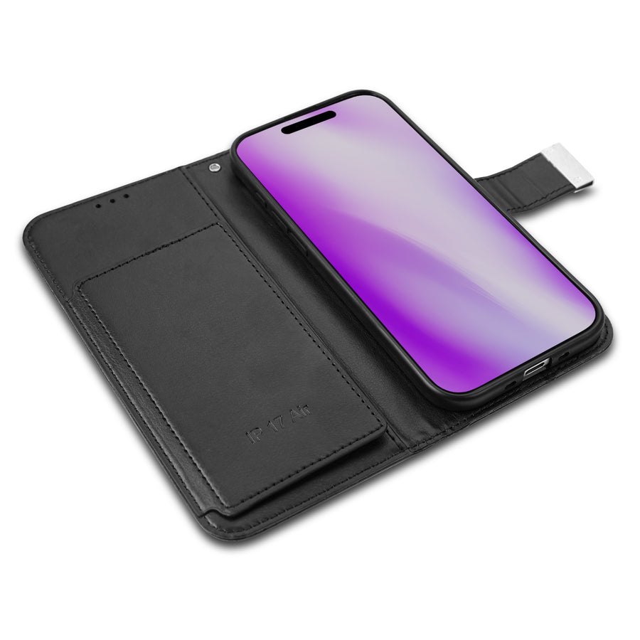 baseline Wallet Folio Case for Apple iPhone Air - Black / Black - BIP17APCMJG031-5.jpg