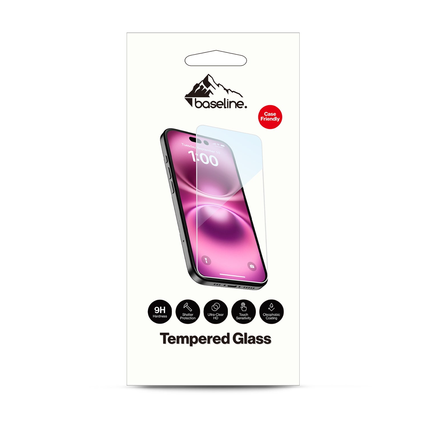 baseline Tempered Glass Screen Protector (2.5D) for Apple iPhone Air - Clear