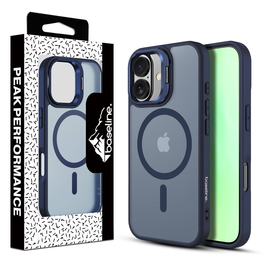 baseline InFrame MagSafe Case with Kickstand for Apple iPhone 17 - Cobalt