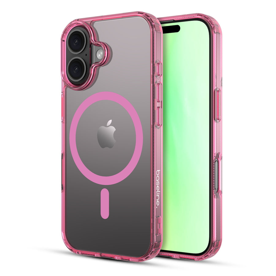 baseline Clear Series MagSafe Case for Apple iPhone 17 - Pink - BIP17CSFSST222-2.jpg
