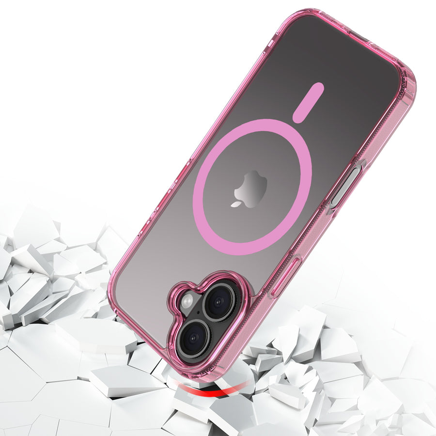 baseline Clear Series MagSafe Case for Apple iPhone 17 - Pink - BIP17CSFSST222-6.jpg