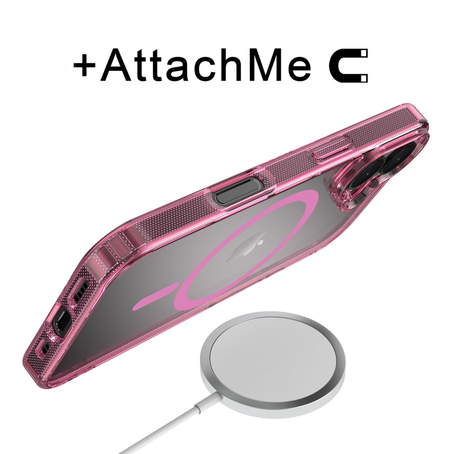 baseline Clear Series MagSafe Case for Apple iPhone 17 - Pink - BIP17CSFSST222-7.jpg