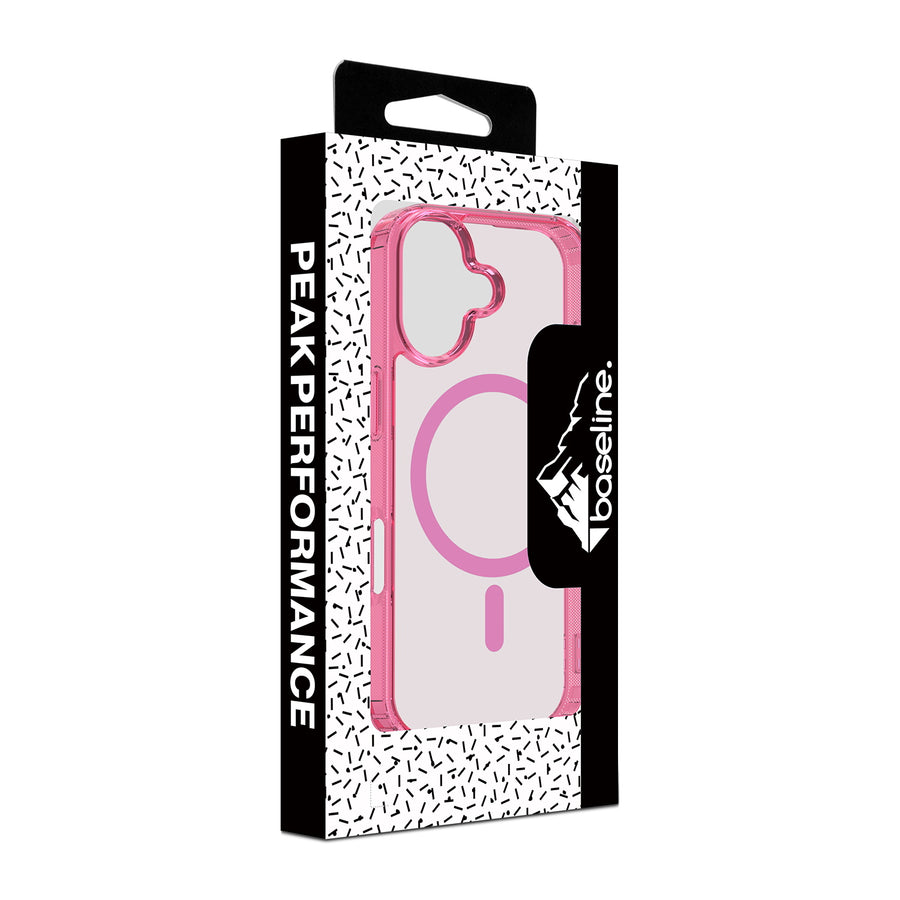 baseline Clear Series MagSafe Case for Apple iPhone 17 - Pink - BIP17CSFSST222-8.jpg