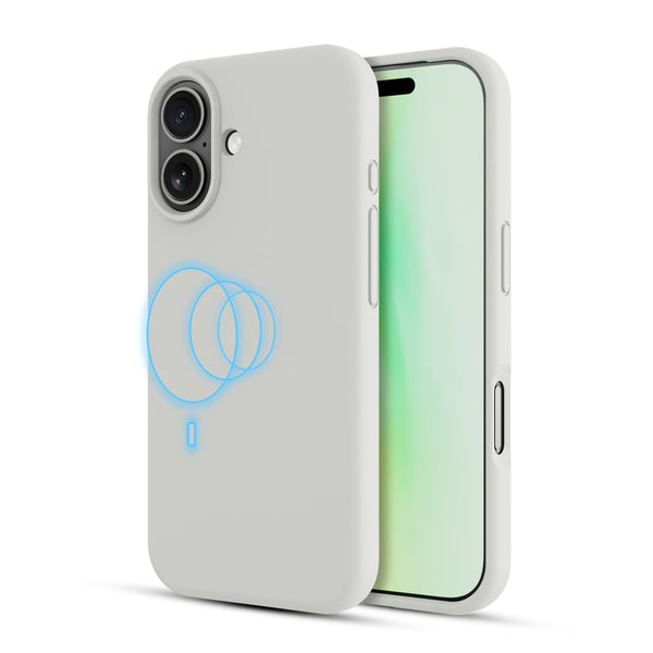 baseline Essence Series Silicone MagSafe Case for Apple iPhone 17 - Pebble White - BIP17CSLSM602-2.jpg