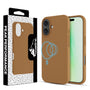 baseline Essence Series Silicone MagSafe Case for Apple iPhone 17 - Cocoa Brown