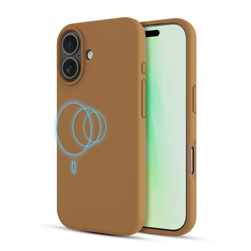 baseline Essence Series Silicone MagSafe Case for Apple iPhone 17 - Cocoa Brown - BIP17CSLSM605-2.jpg