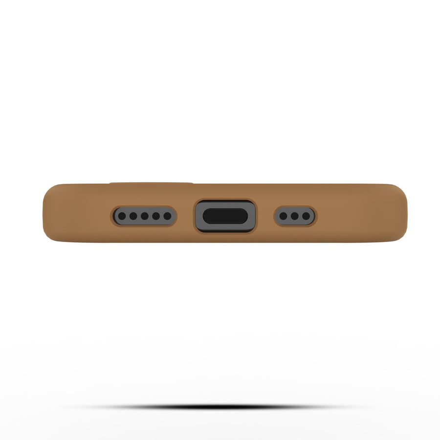 baseline Essence Series Silicone MagSafe Case for Apple iPhone 17 - Cocoa Brown - BIP17CSLSM605-6.jpg