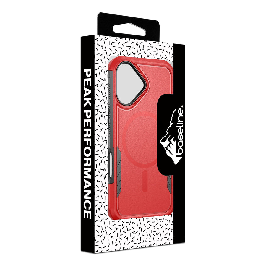 baseline Fortress Series MagSafe Case for Apple iPhone 17 - Red - BIP17CSRSKMS302-8.jpg
