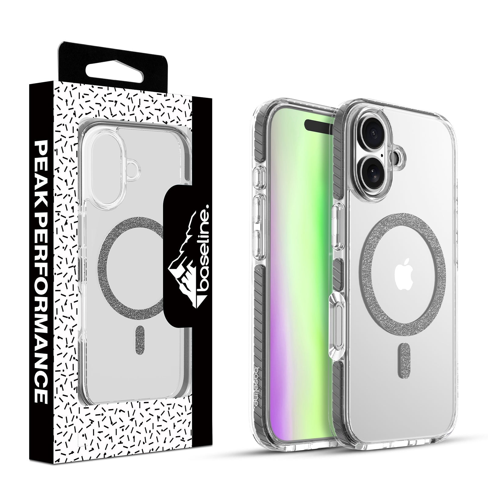 baseline Shimmer Series MagSafe Case for Apple iPhone 17 - Black
