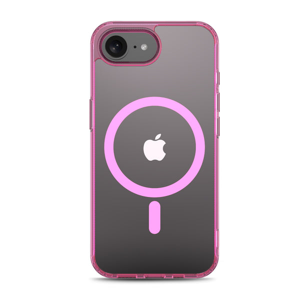 baseline Clear Series MagSafe Case for Apple iPhone 17e / 16e - Pink - BIP17ECSFSST222-1.jpg