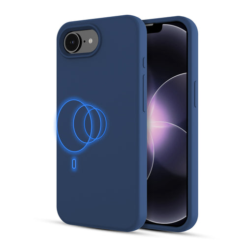 baseline Essence Series Silicone MagSafe Case for Apple iPhone 17e / 16e - Midnight Blue - BIP17ECSLSM603-2.jpg