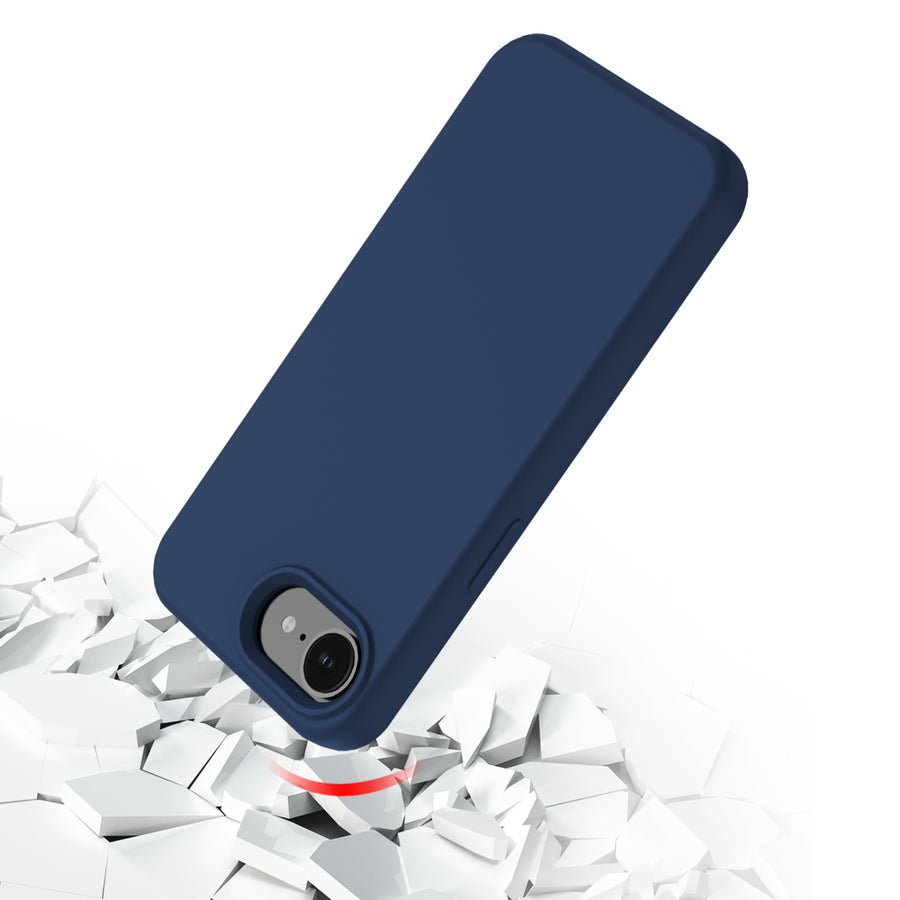 baseline Essence Series Silicone MagSafe Case for Apple iPhone 17e / 16e - Midnight Blue - BIP17ECSLSM603-5.jpg