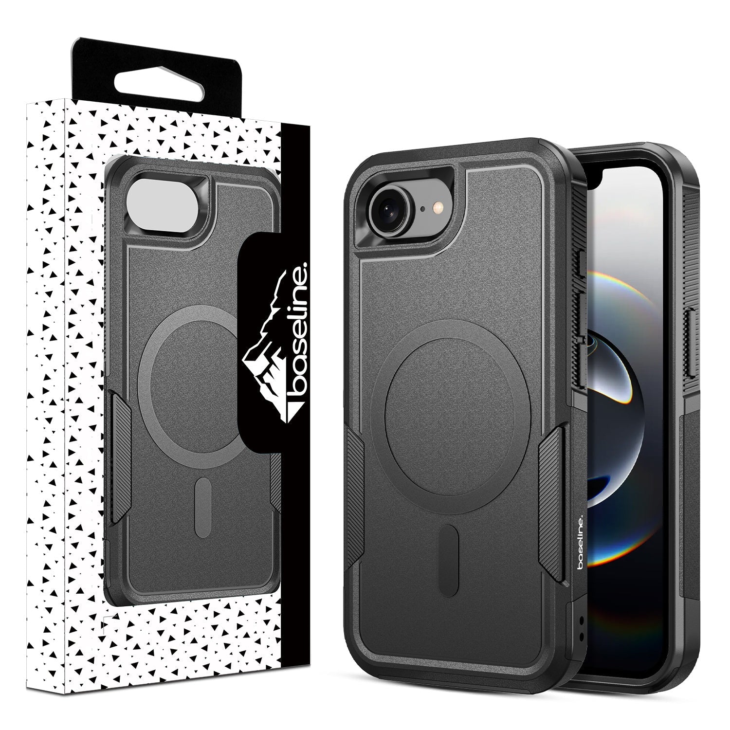 baseline Fortress Series MagSafe Case for Apple iPhone 17e / 16e - Black