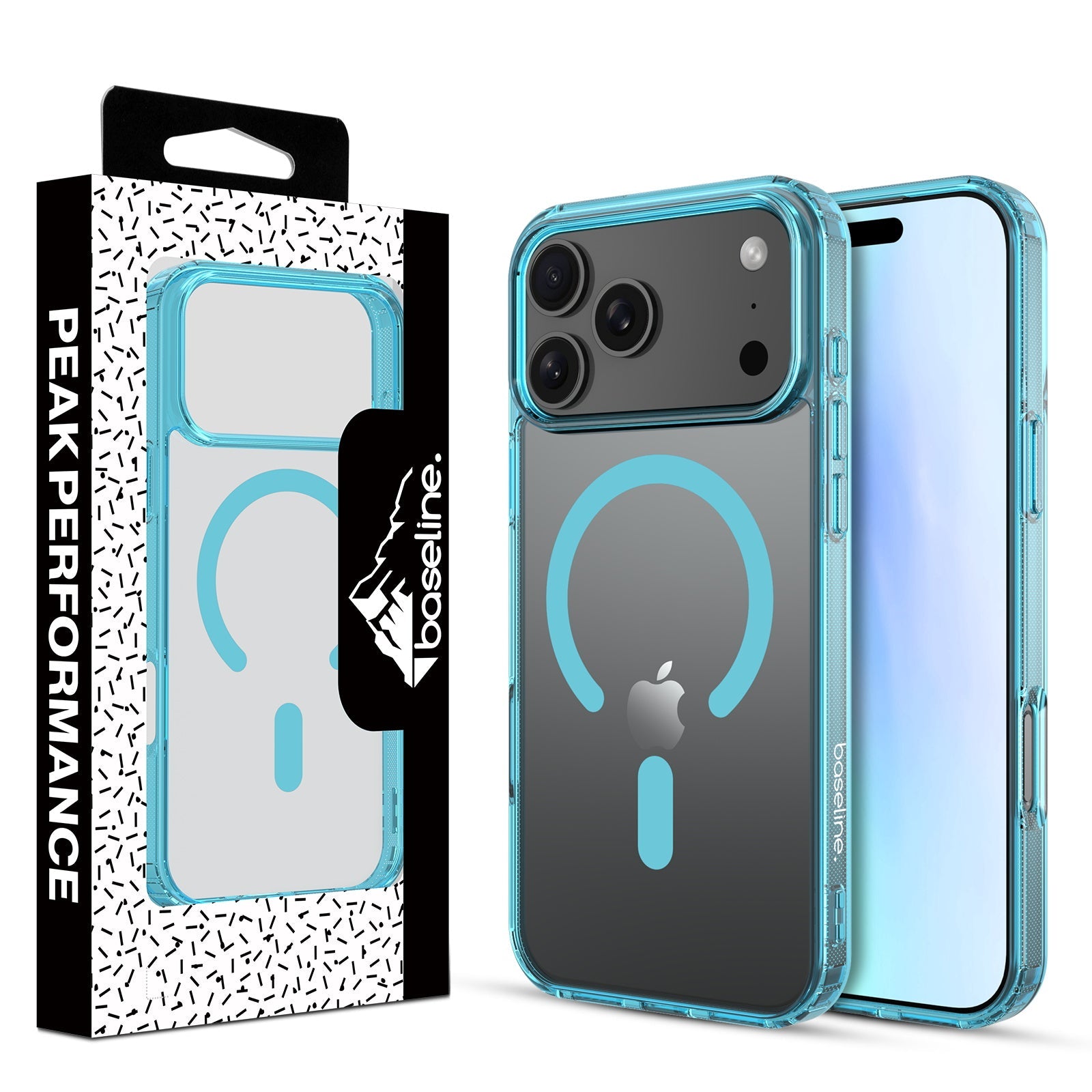 baseline Clear Series MagSafe Case for Apple iPhone 17 Pro - Blue