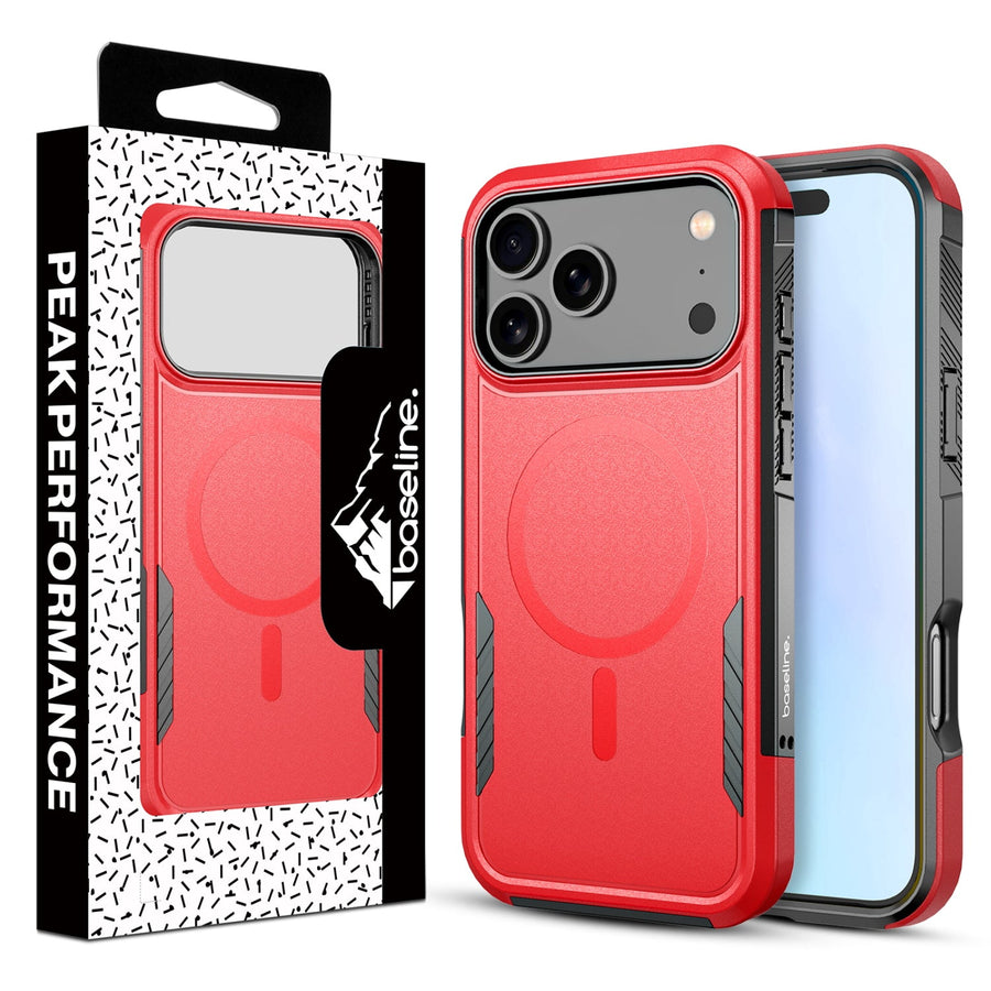 baseline Fortress Series MagSafe Case for Apple iPhone 17 Pro - Red