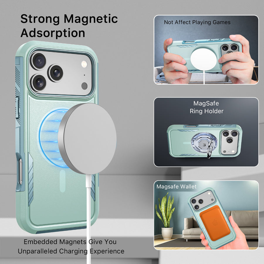 baseline Fortress Series MagSafe Case for Apple iPhone 17 Pro - Light Blue - BIP17PCSRSKMS306-5.jpg