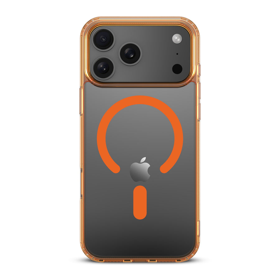 baseline Clear Series MagSafe Case for Apple iPhone 17 Pro Max - Orange - BIP17PMCSFSST224-3.jpg
