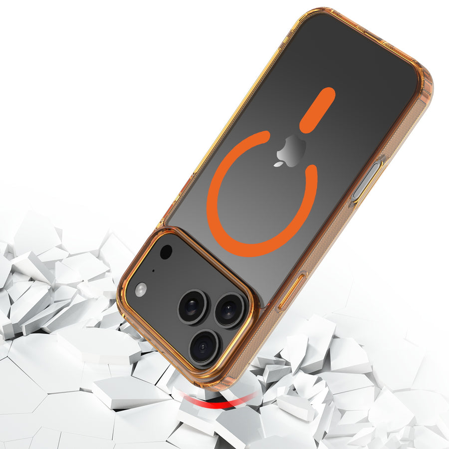 baseline Clear Series MagSafe Case for Apple iPhone 17 Pro Max - Orange - BIP17PMCSFSST224-6.jpg