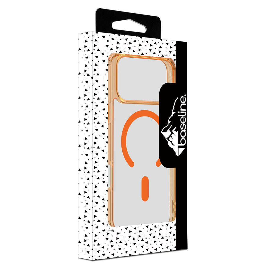 baseline Clear Series MagSafe Case for Apple iPhone 17 Pro Max - Orange - BIP17PMCSFSST224-8.jpg